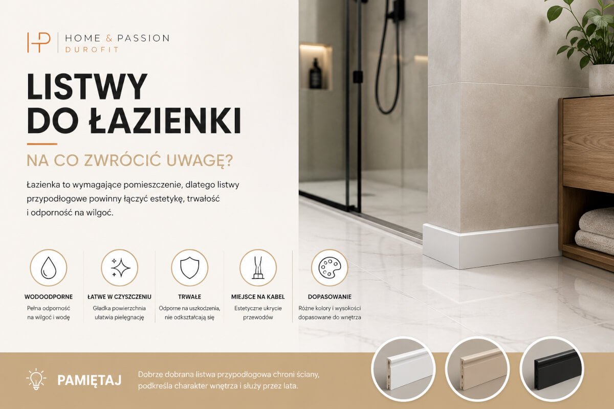 Listwy do łazienki – na co zwrócić uwagę? Listwy do łazienki – na co zwrócić uwagę?