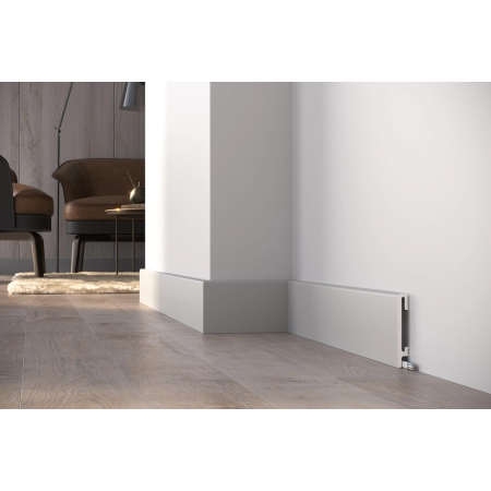 Szara listwa przypodłogowa PF100G DuroFit Premium Floor